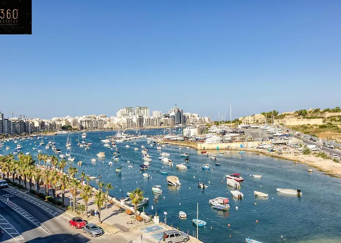 Apartament Gzira's Seashore Stayaway Close To Manuel Island