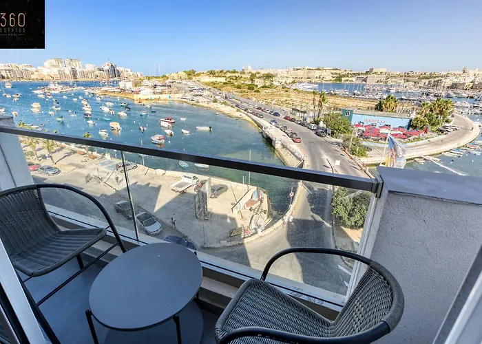 Gzira's Seashore Stayaway Close To Manuel Island Apartament
