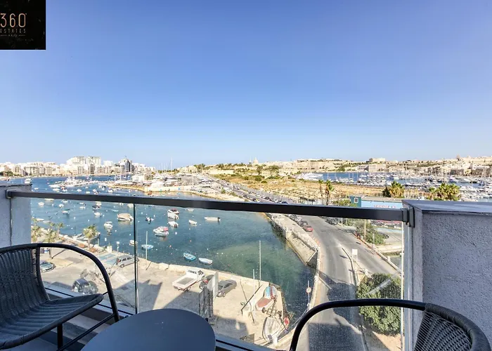 Apartament Gzira's Seashore Stayaway Close To Manuel Island *